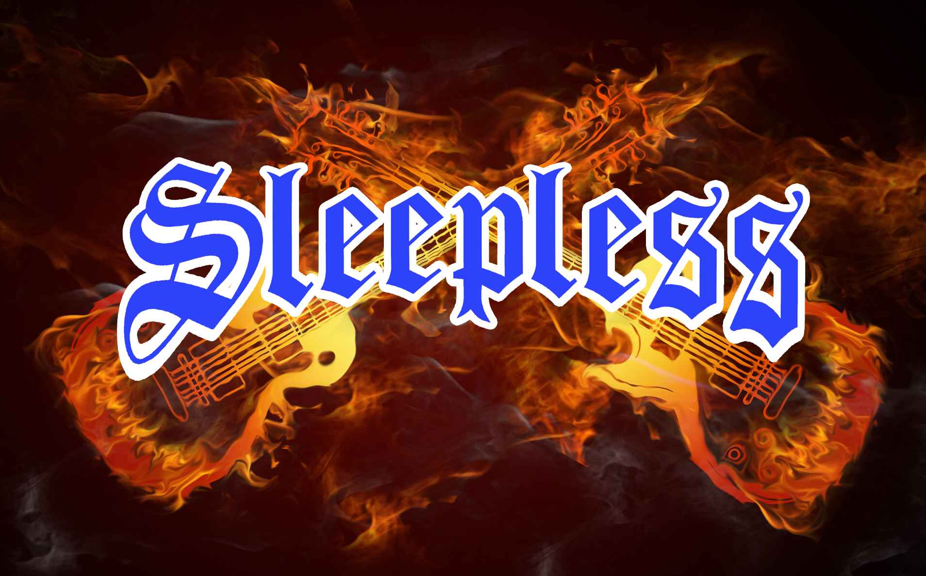 Sleepless_burning guitars
